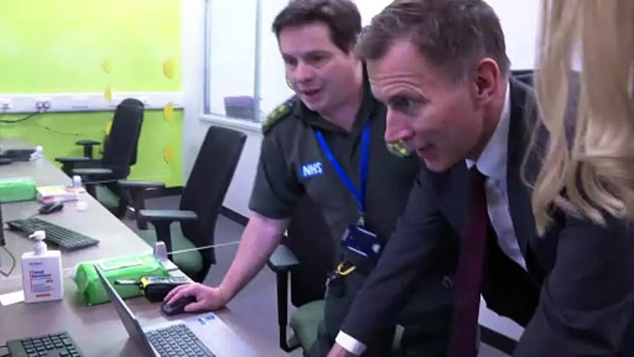 Chancellor Jeremy Hunt on a visit ahead of Autumn Statement