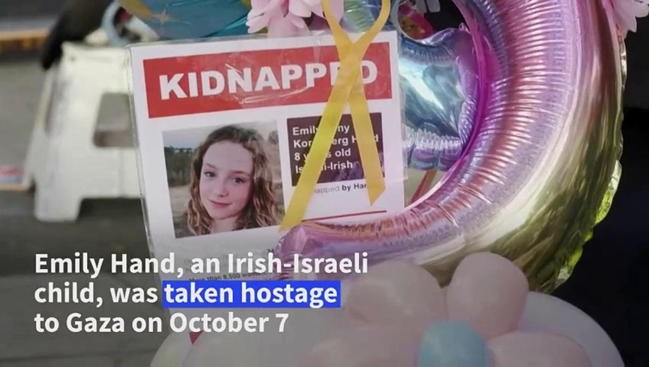 'Birthday party' held for girl abducted to Gaza