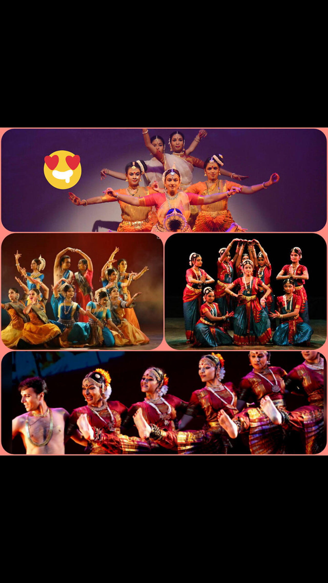 Indian cultural dance" Bharatanatyam'💃⭐