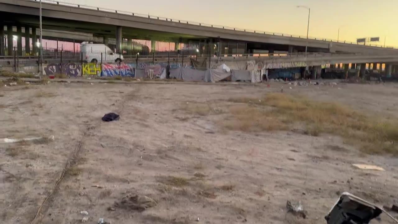 Homeless Camp Living Under The Recently Burned I-10 Freeway Is Stealing Electricity From The City