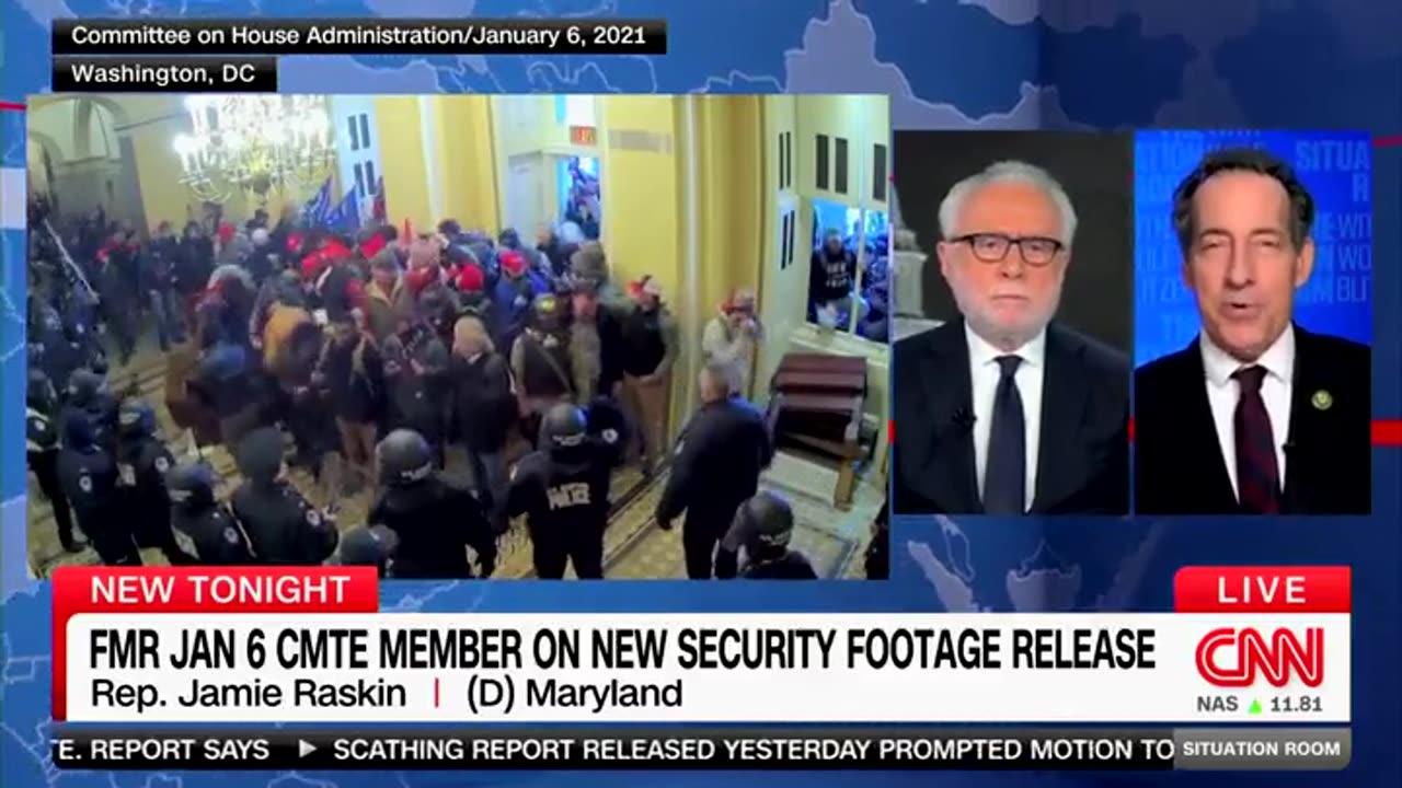 Dem Rep. Raskin: 'Security Risk' Is Why Feds Didn't Want Speaker Johnson To Release All 1/6 Footage