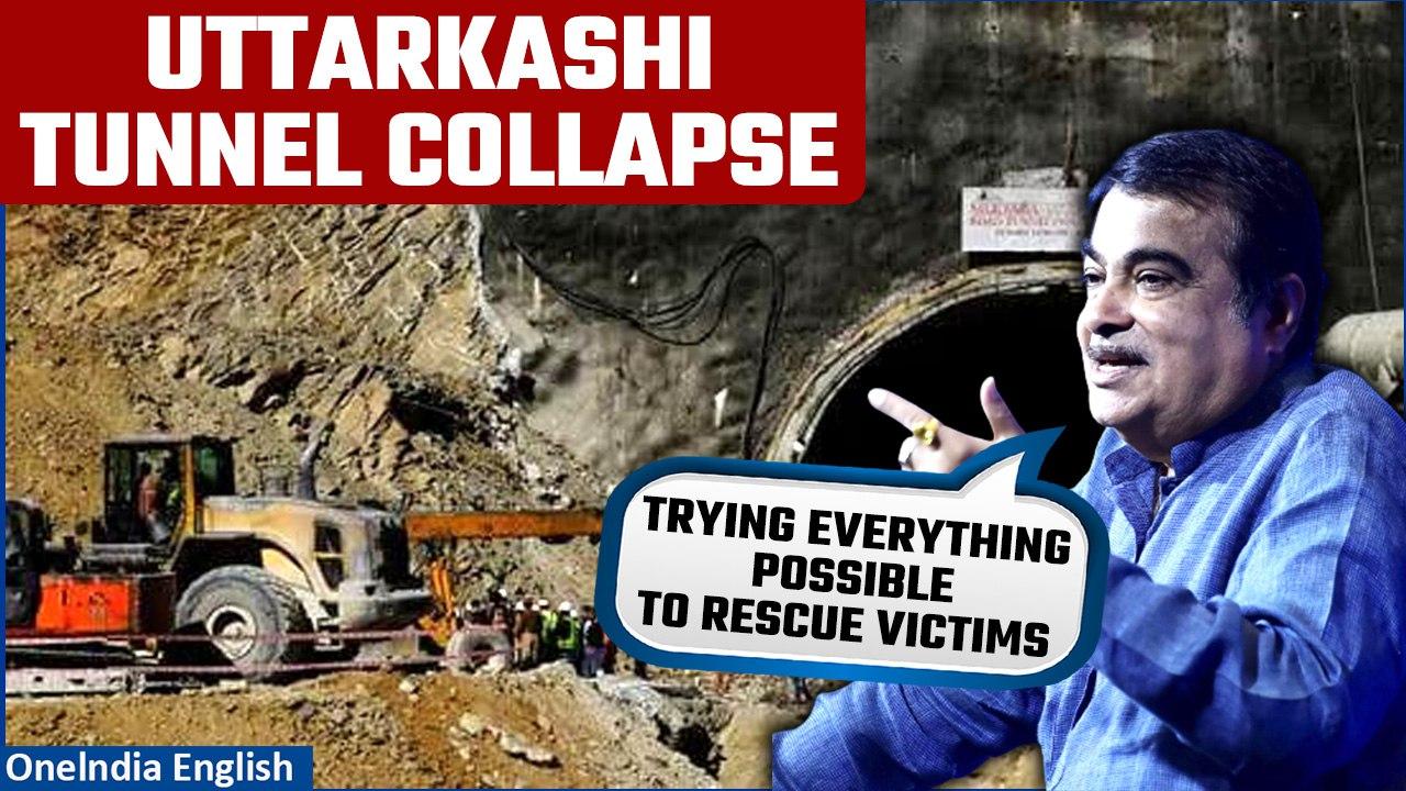 Uttarkashi Tunnel Collapse: Nitin Gadkari on the rescue ops, says providing food priority | Oneindia