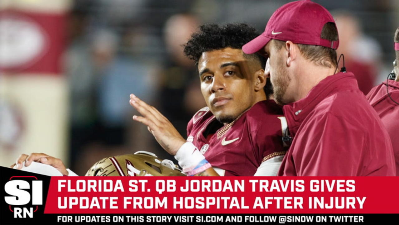 Florida State QB Jordan Travis Sends Message from Hospital