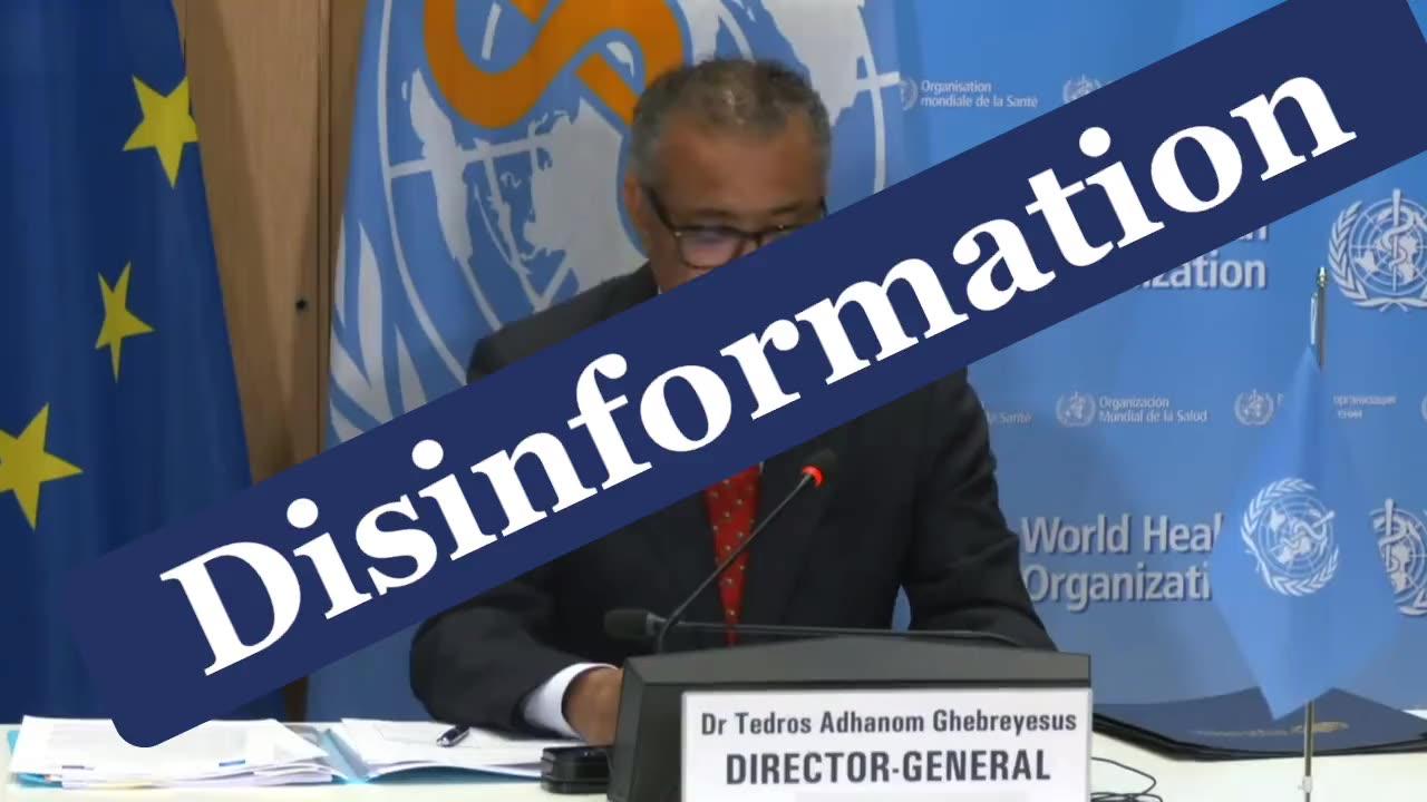 Tedros and the corrupt World Health Organisation are plotting to bring back "Vaccine Passports"