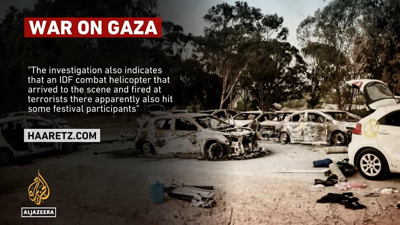"Haaretz" reports: Israeli helicopter killed settlers at Nova Festival; Hamas unaware of event