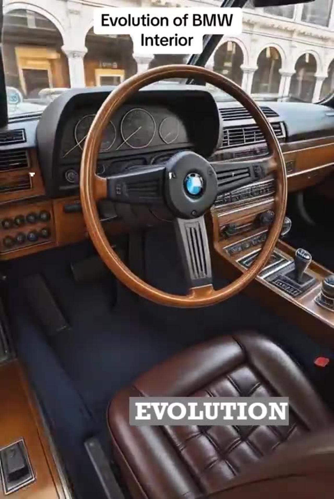 BMW Interior Evolution