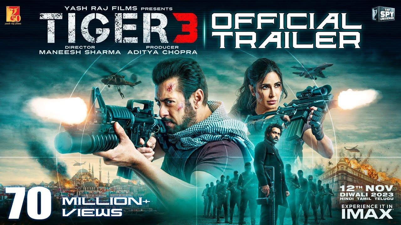 Tiger 3 Trailer _ Salman Khan, Katrina Kaif, Emraan Hashmi _ Maneesh Sharma