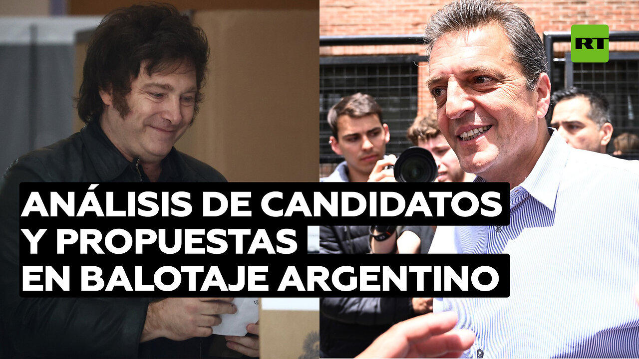 Experto analiza a los candidatos que compiten por la presidencia de Argentina