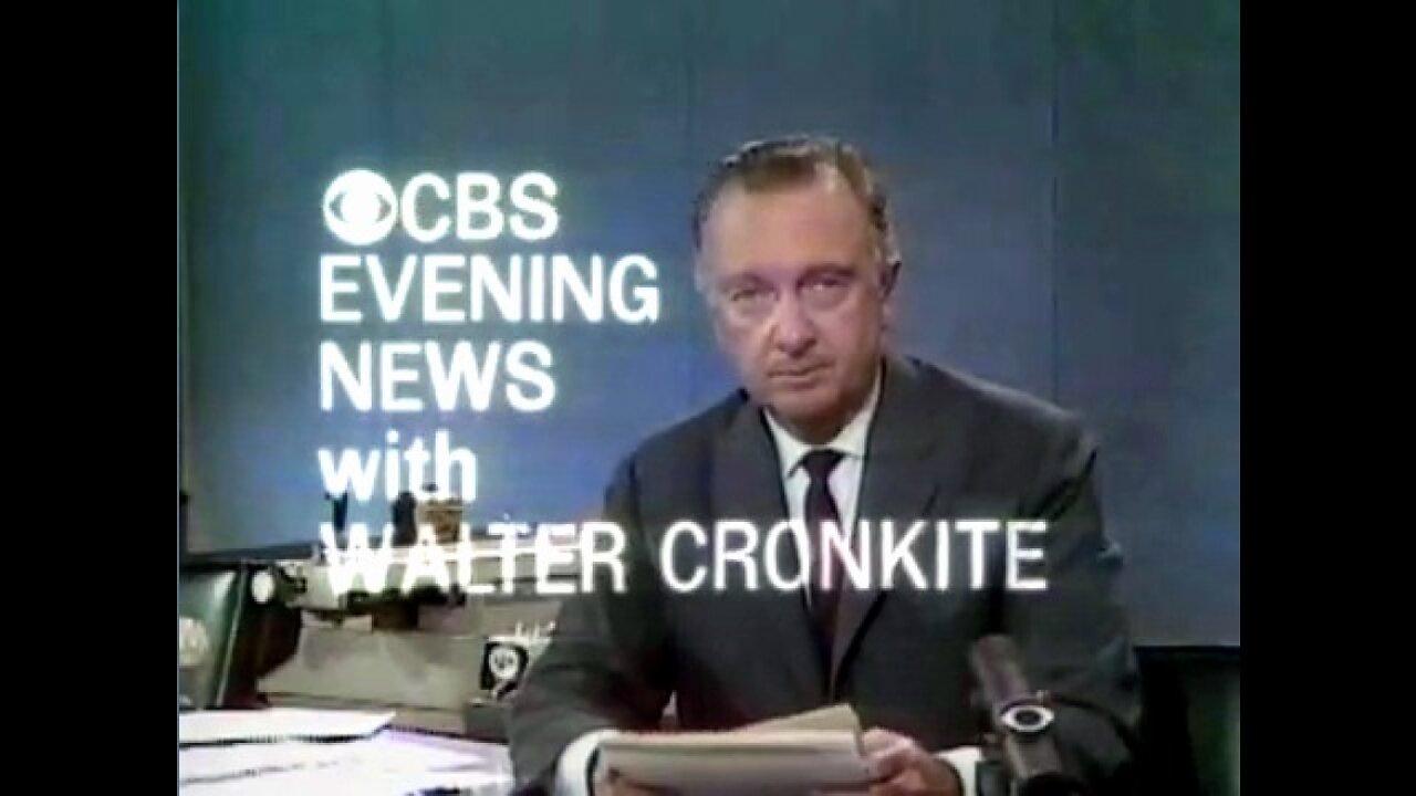 CBS EVENING NEWS 8/3/70 Walter Cronkite