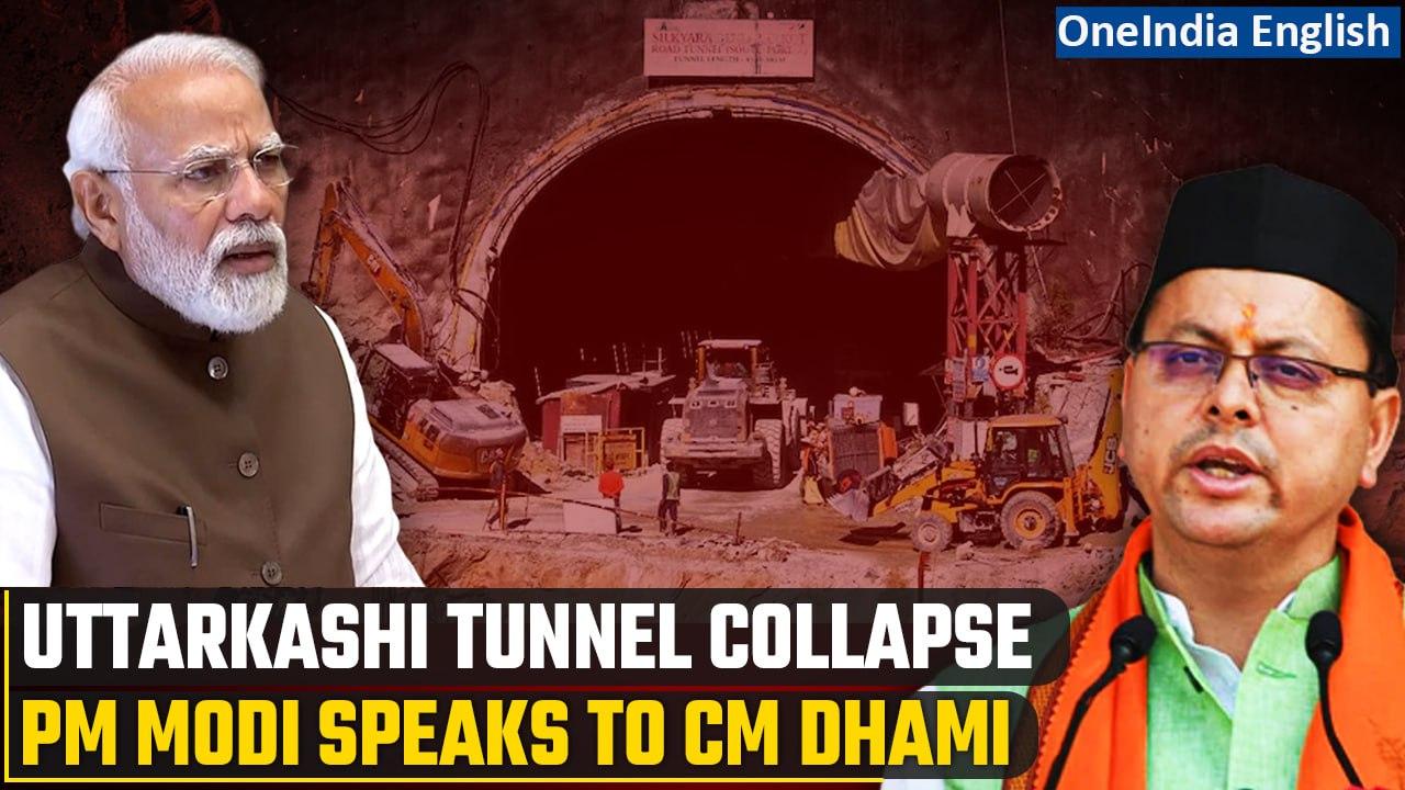 Uttarkashi Tunnel Collapse: PM Modi's Suggestion & Support to Uttarakhand CM Pushkar Singh Dhami