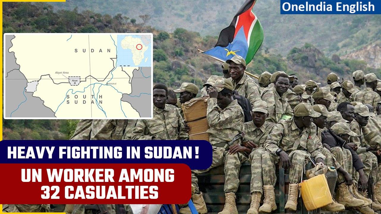 Sudan: 32 casualties including UN peacekeeper amid fighting in disputed Abyei region | Oneindia News