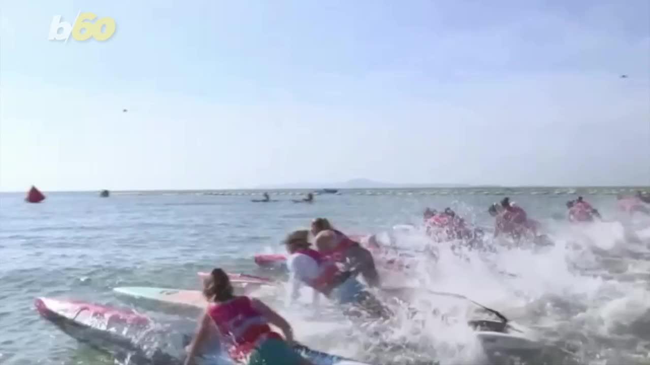 Must-See! Stand Up Paddling Has Serious Competition