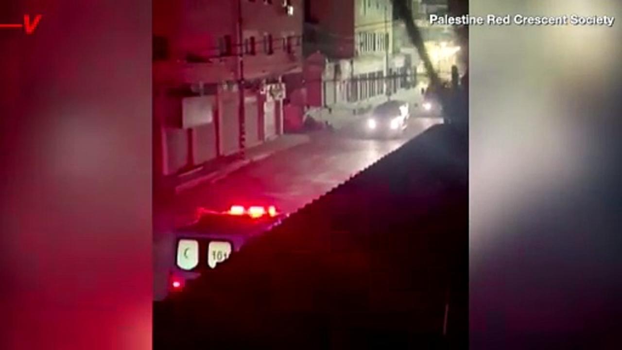 Video Appears to Show Israeli Soldiers Surrounding First Responder Ambulance, Hindering Their Emergency Response in the West Ban