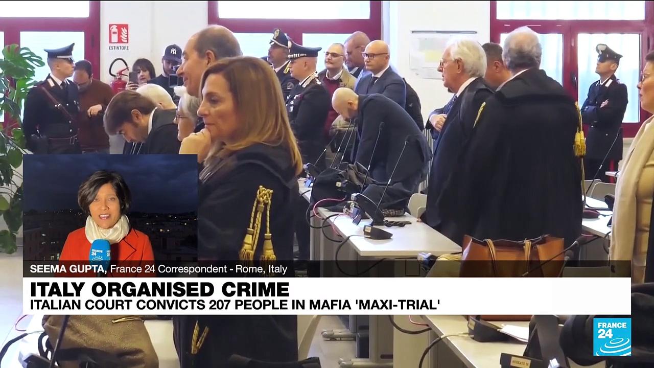 Italian court convicts more than 200 people in Calabria mafia trial