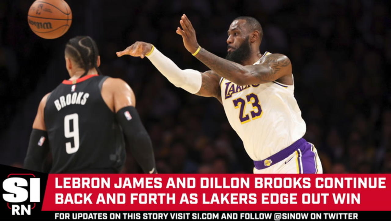 LeBron James and Dillon Brooks Continue Back and Forth