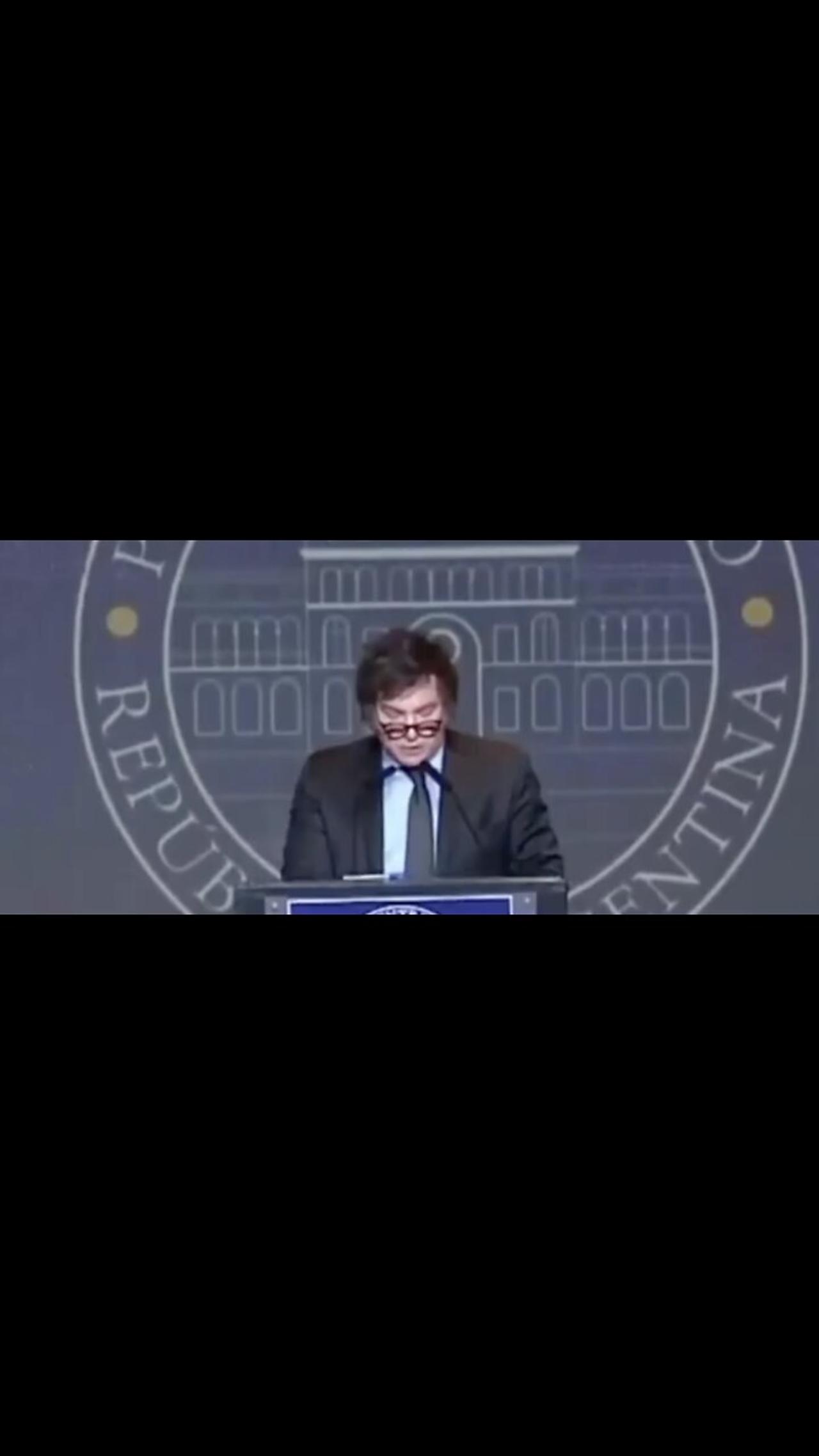 Javier Milei victory speech - One News Page VIDEO