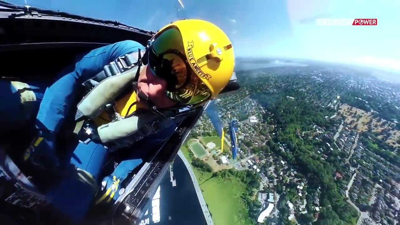 This Blue Angels Cockpit Video is Terrifying and Amazing