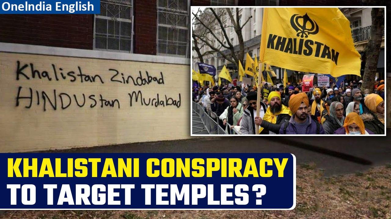 Khalistani Plan to Target Canadian Temples Exposed by Canada MP | Oneindia News