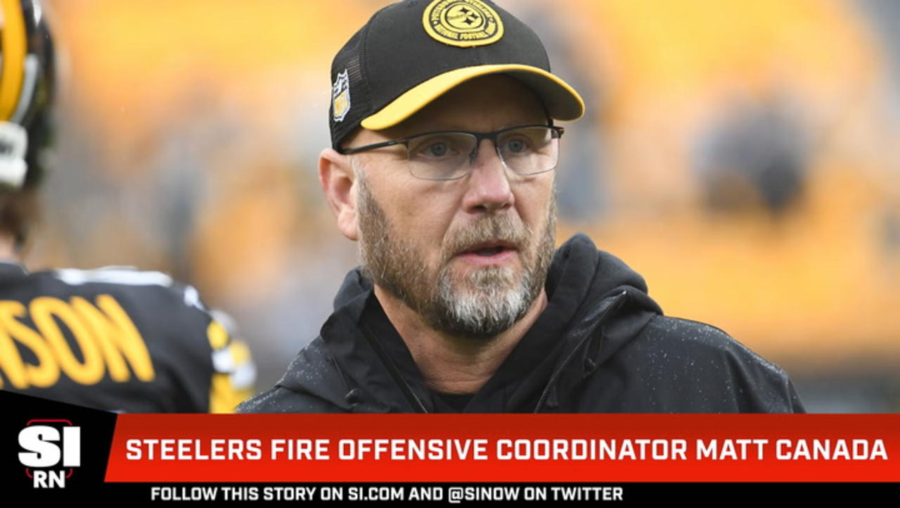 Steelers Fire Offensive Coordinator Matt Canada