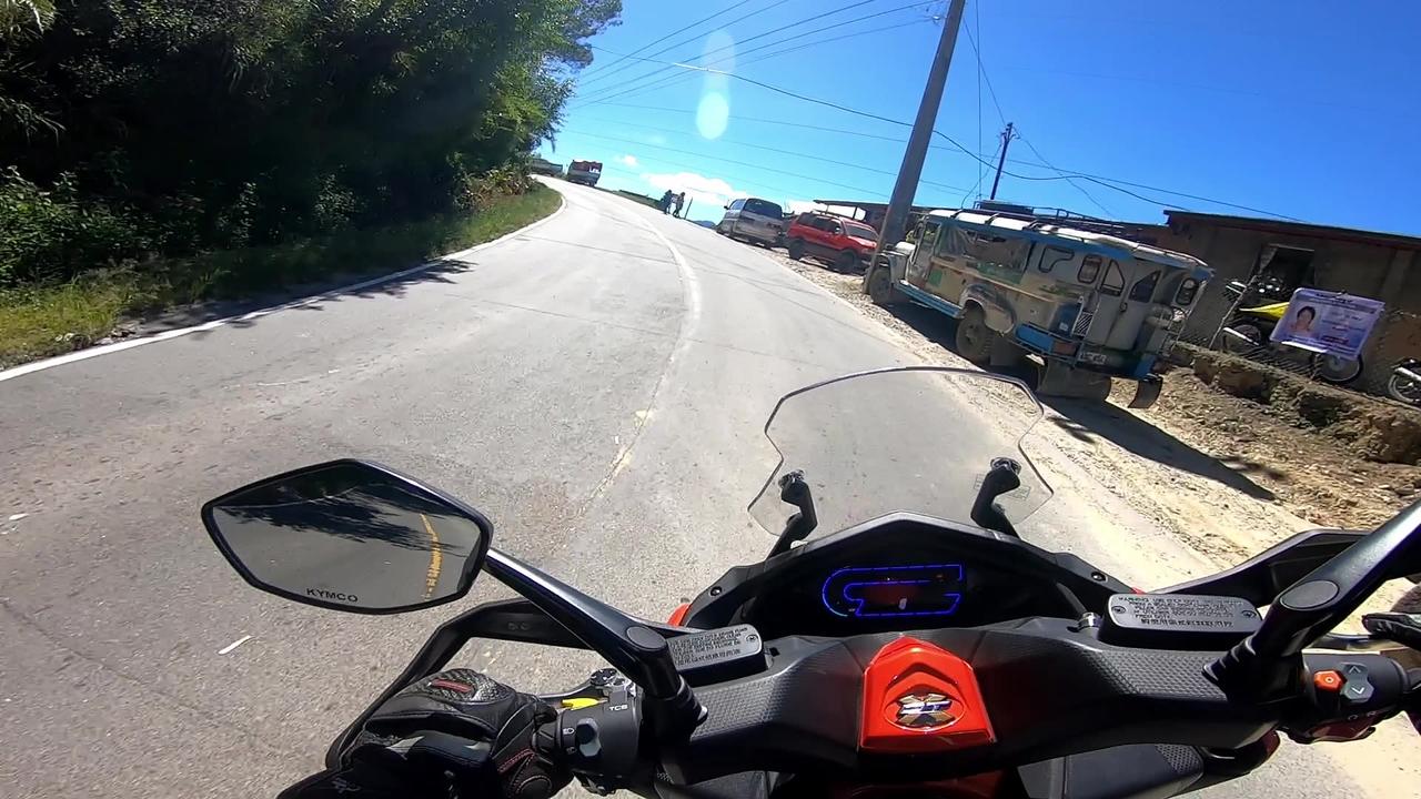 Kymco DT X360 350cc Riding Through Mountain Roads | English CC