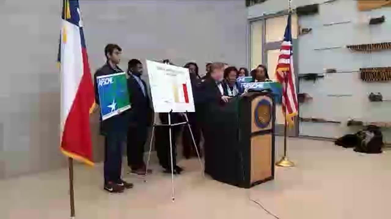 Sheila Jackson Lee and Peter Hotez vaccine press conference