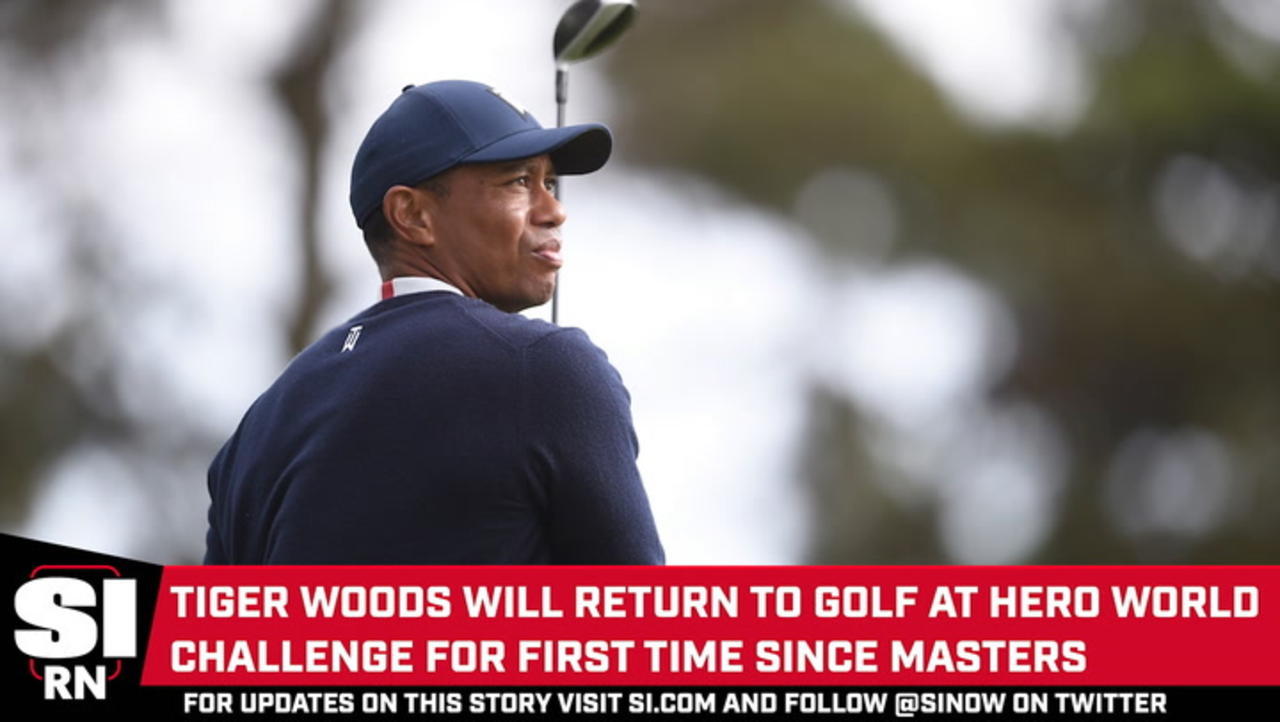 Tiger Woods Will Make His Return to Golf for Hero World Challenge