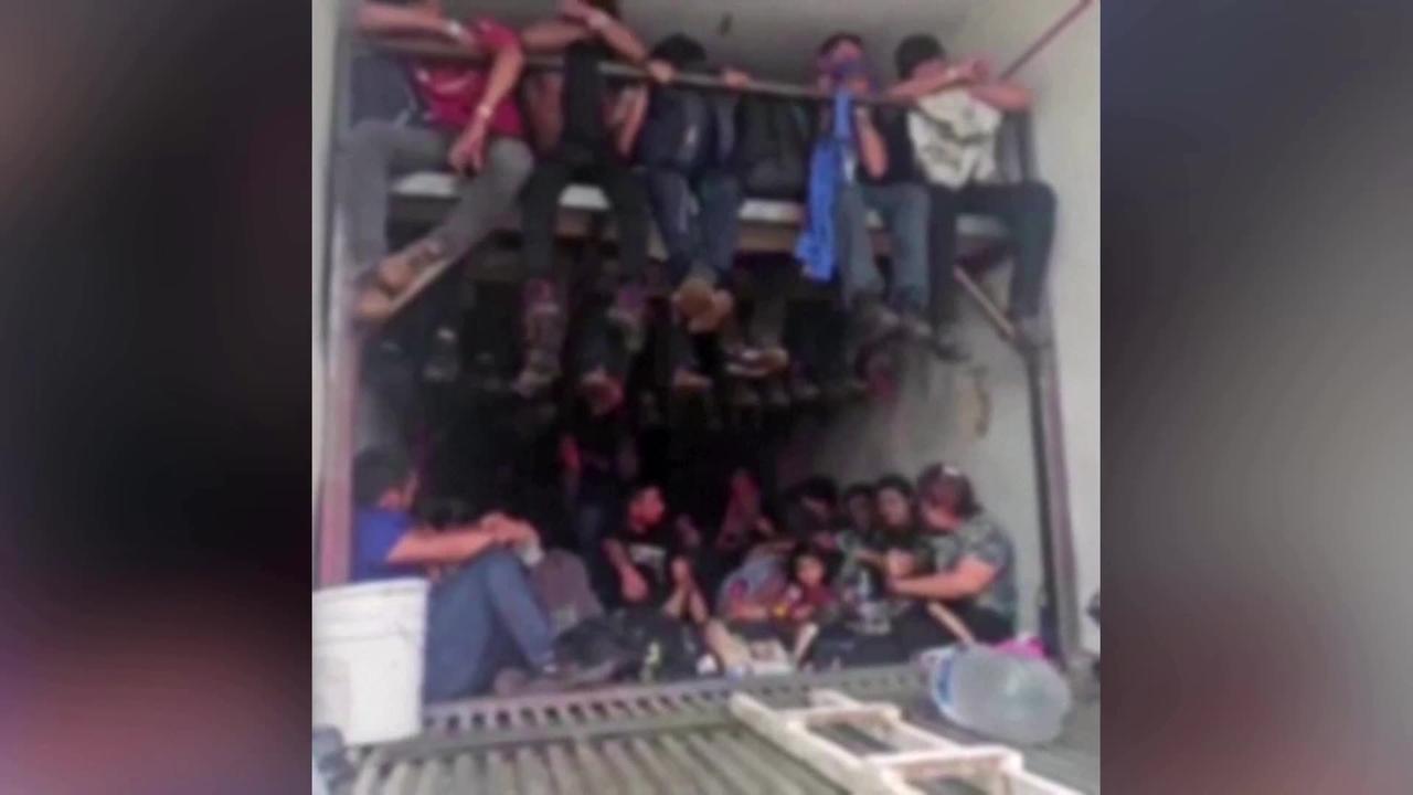 Over 200 migrants found locked in a trailer in Mexico
