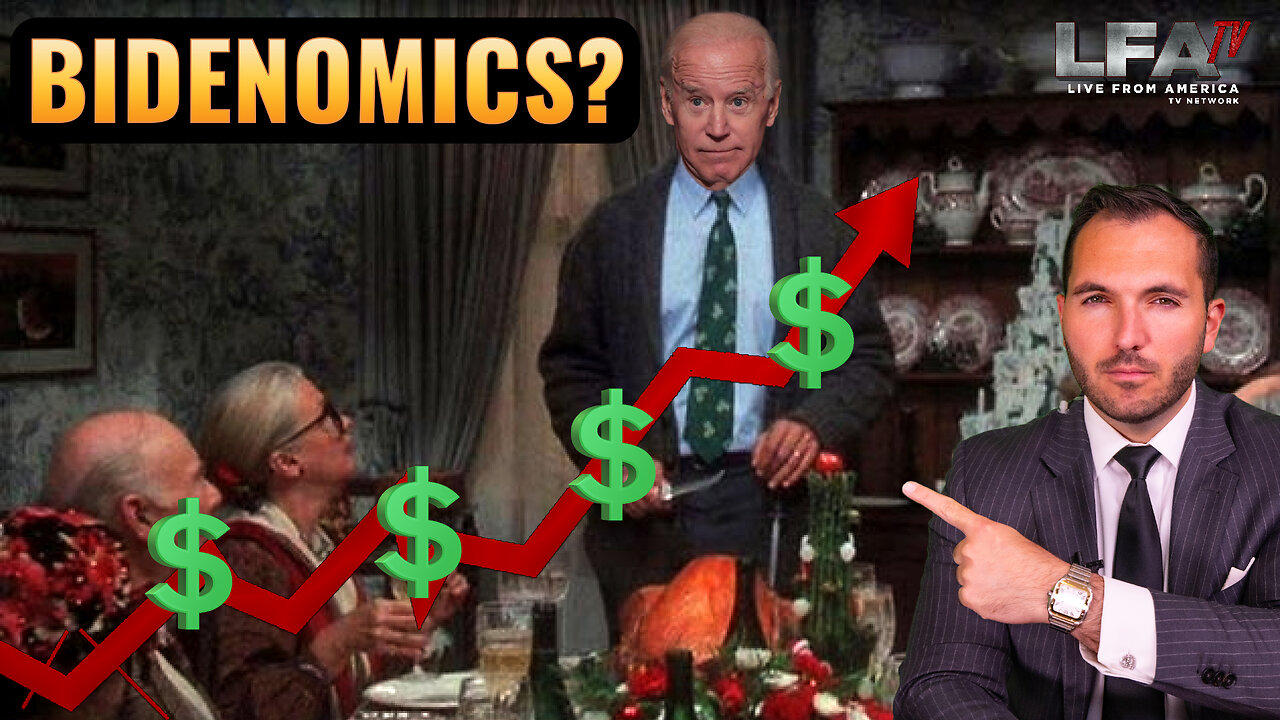 BIDEN CLAIMS THANKSGIVING PRICES ARE “HISTORICALLY LOW” | MIKE CRISPI UNAFRAID 11.22.23 12pm