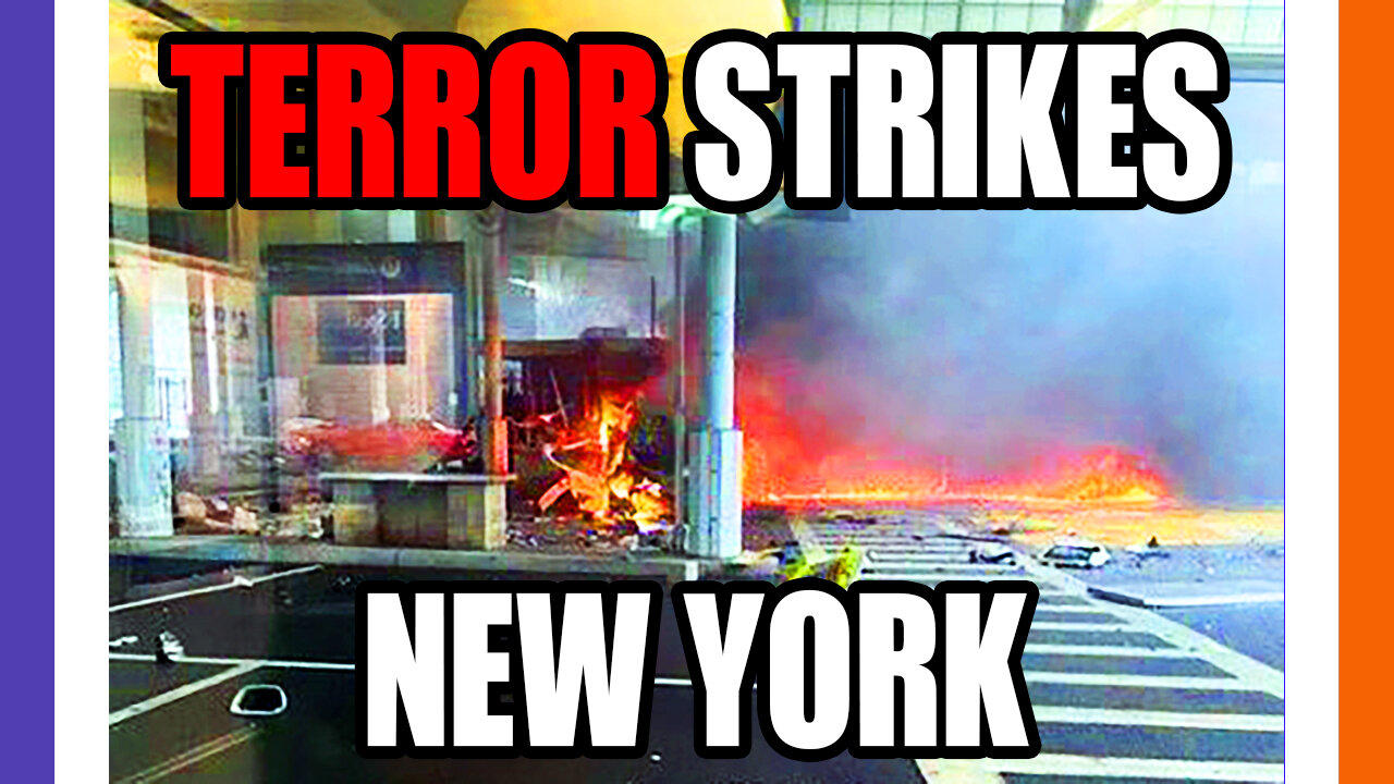 🚨BREAKING: Truck Bomb In New York 🟠⚪🟣