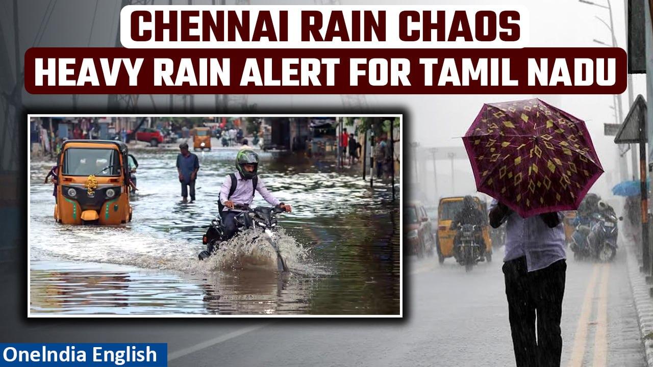 Chennai Rains: Tamil Nadu on Yellow Alert, Educational Institutions Closed| Oneindia News