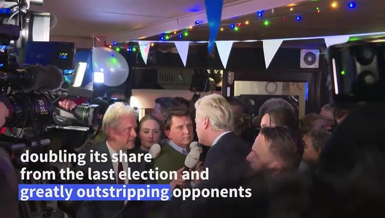 Far-right Geert Wilders wins Dutch election but faces coalition battle