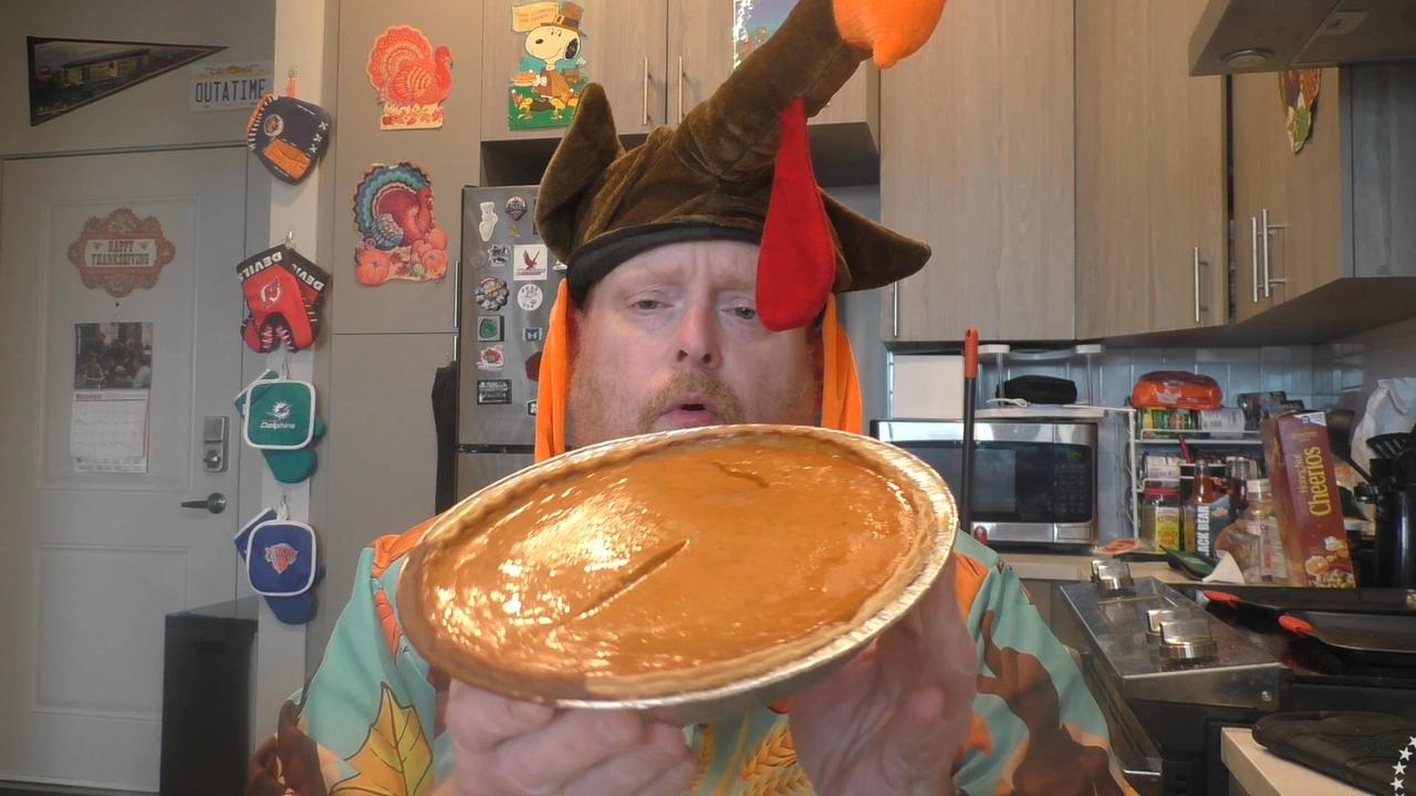 Tank Cooks Pumpkin Pie