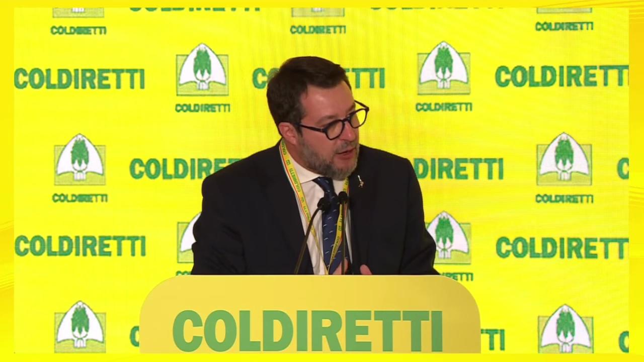 🔴 Ministro Matteo Salvini al XXI Forum Coldiretti (23/11/2023).