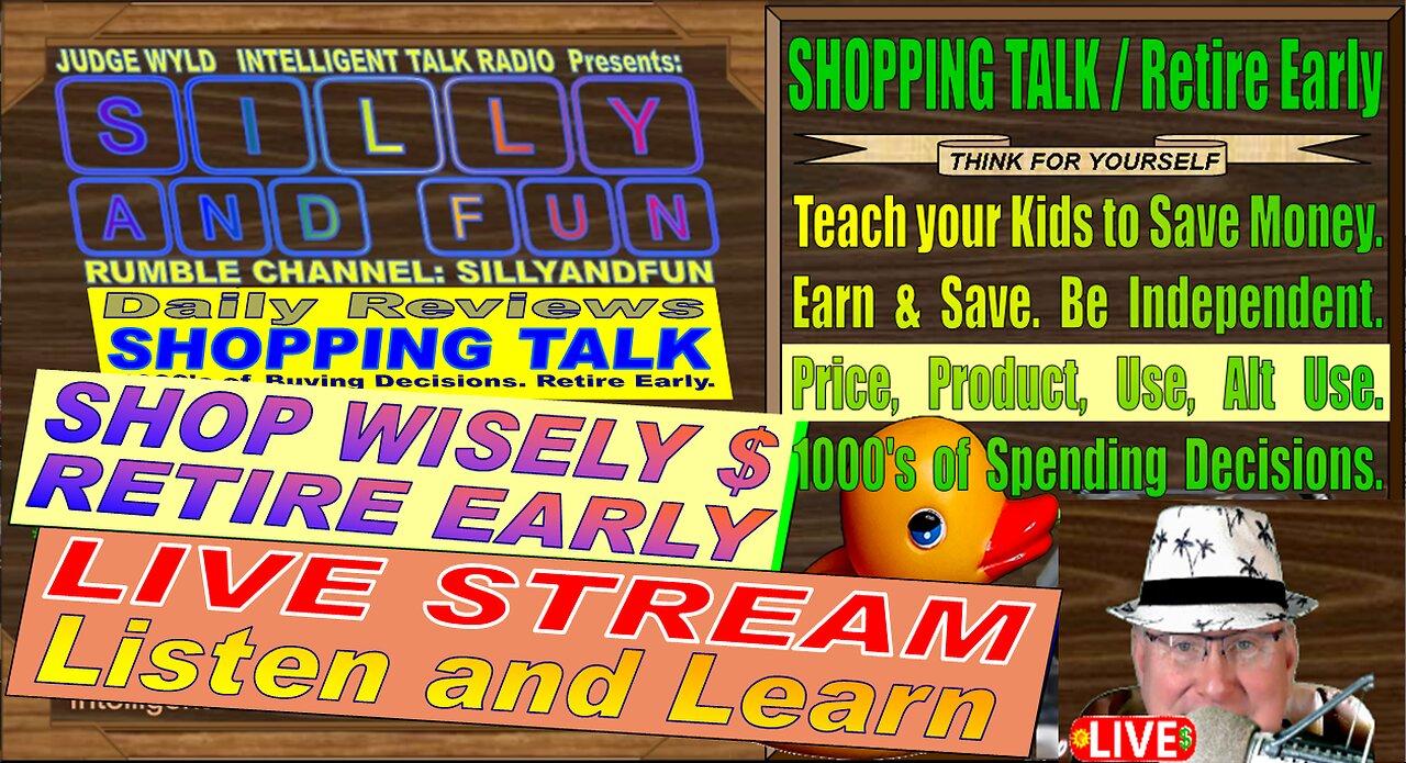 Live Stream Humorous Smart Shopping Advice for Thanksgiving 11 23 2023 Best Item vs Price Daily Talk