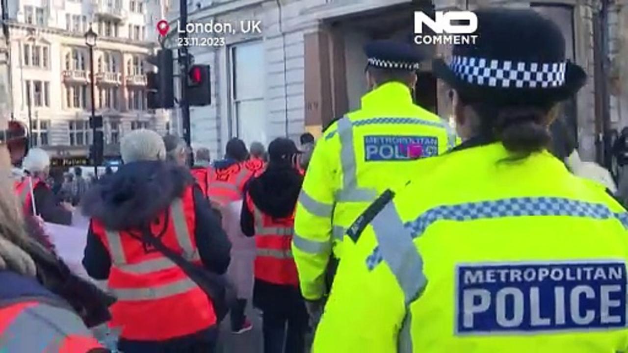 Watch: Just Stop Oil activists take to the streets of London
