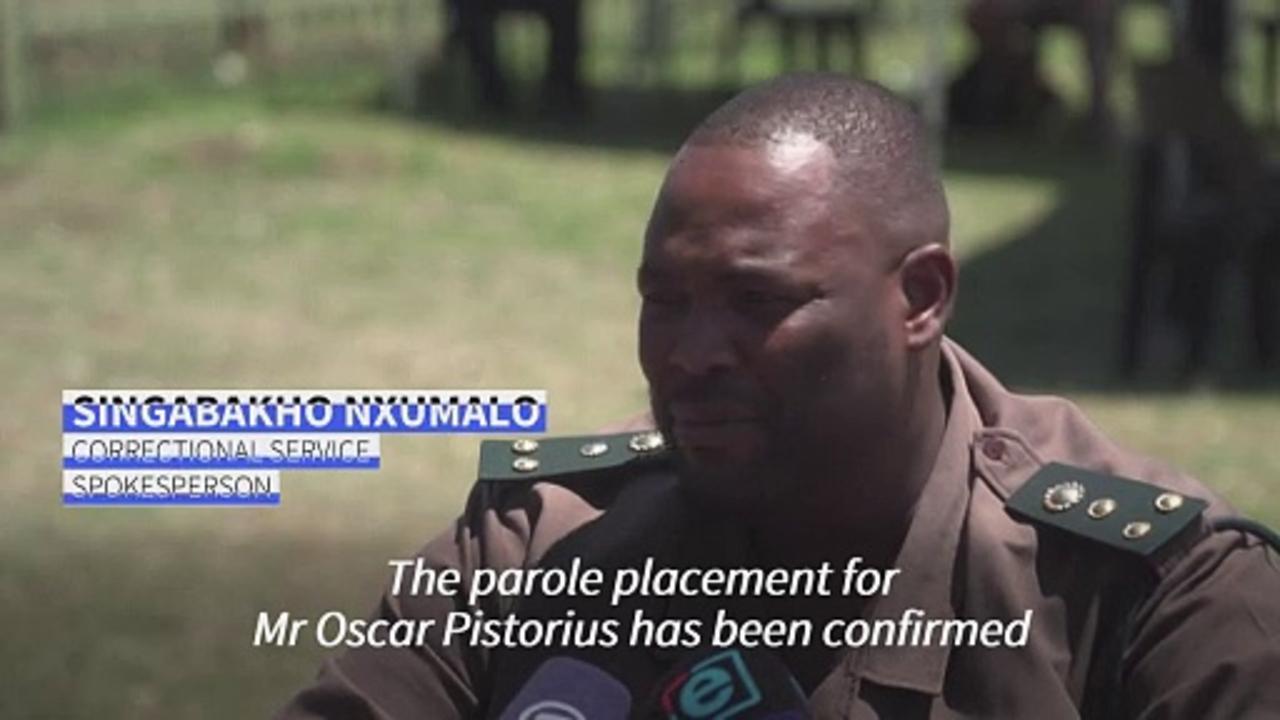 S.Africa's Pistorius has been granted parole over girlfriend's murder