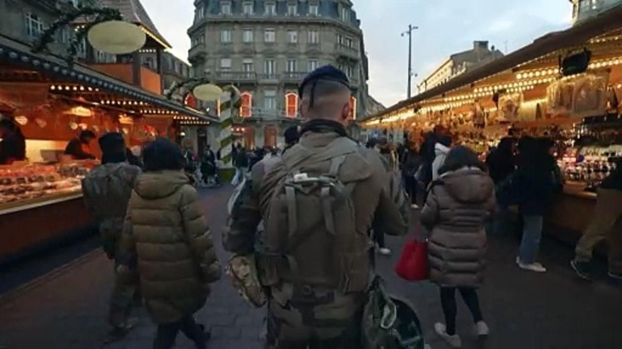 Strasbourg's 453rd Christmas market opens under tight security