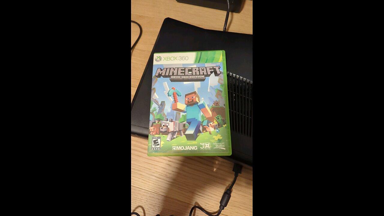 Backlog Adventures: Minecraft Xbox 360 (First time!) Nov 23, 2023 @ 9:45-ish PM