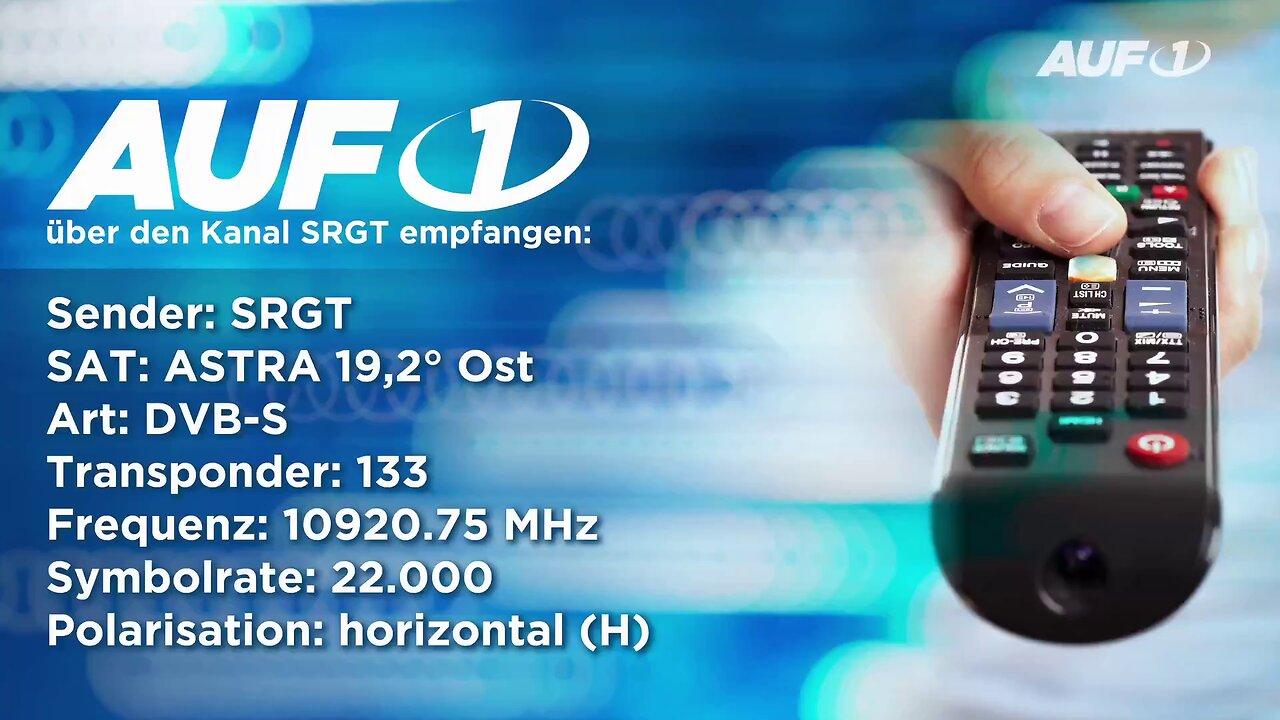 📡 Quelle SRGT / AUF1 Satellit Astra One News Page VIDEO