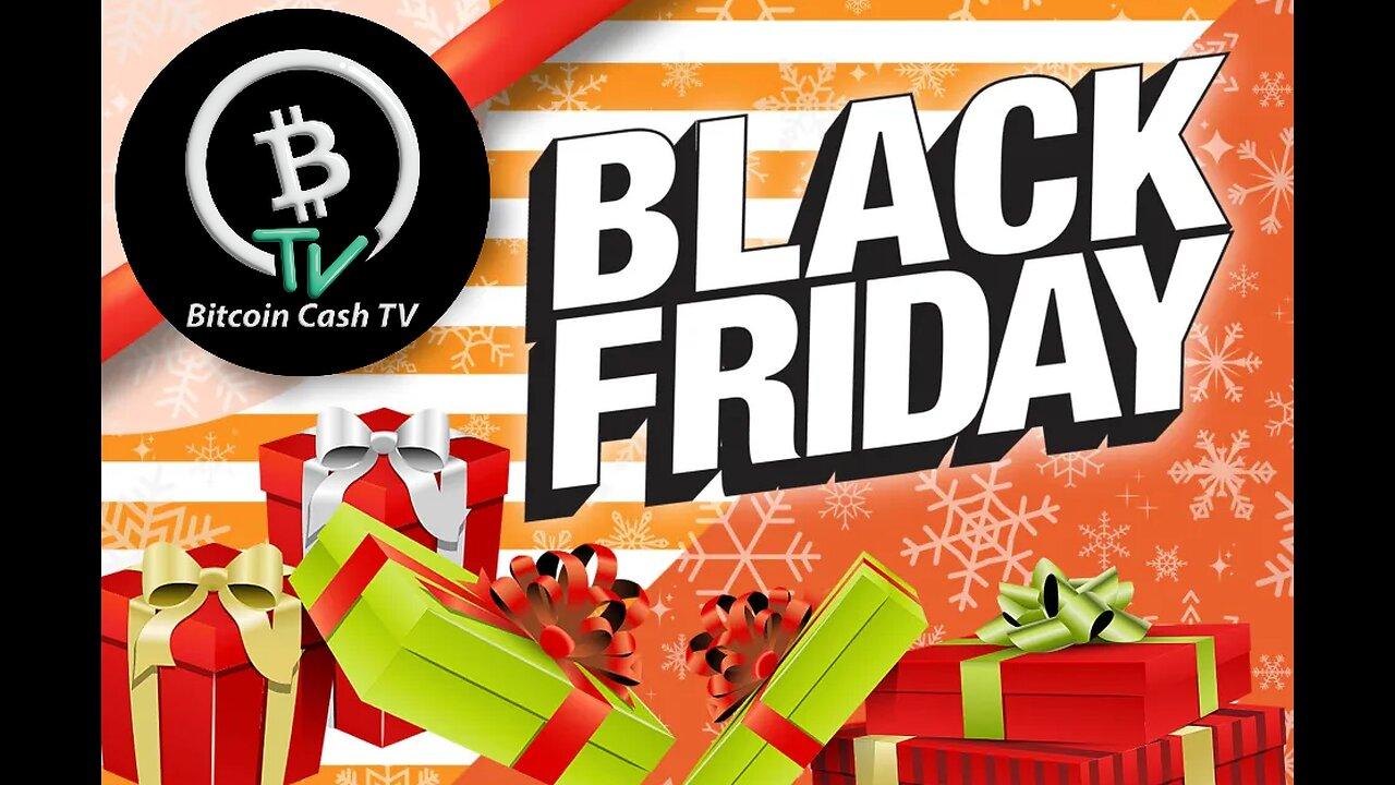 First 100 people to say Hi win FREE Bitcoin! Black Friday giveaways all show!  11-24-23