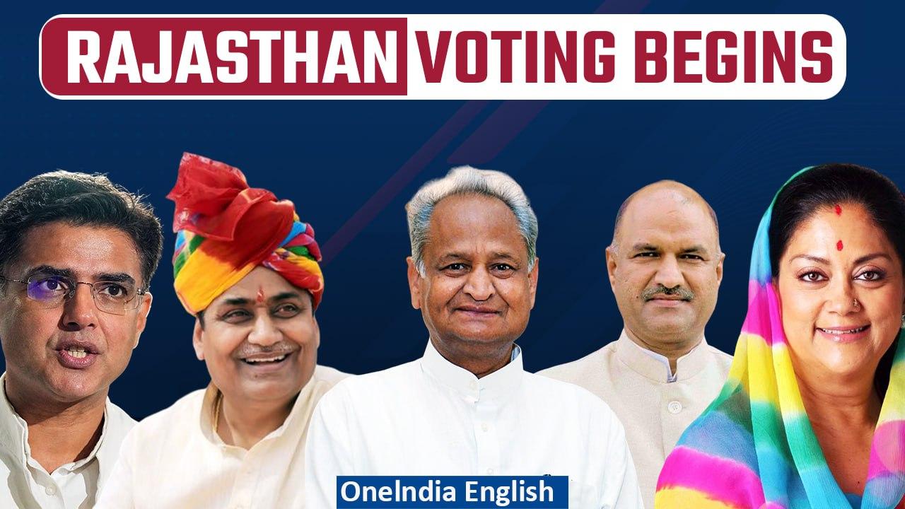 Rajasthan's 16th Legislative Assembly Election: Voting underway | Overview of 200 Constituencies