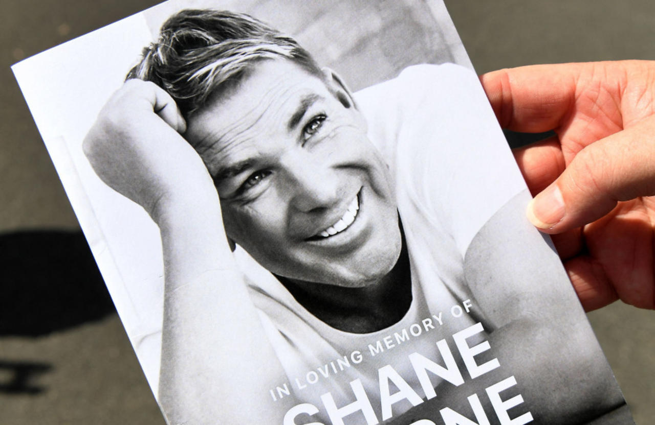 Shane Warne's exopens up about his death