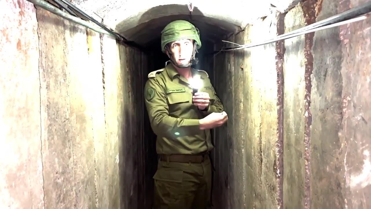 Inside Hamas' tunnels under Al Shifa Hospital in Gaza