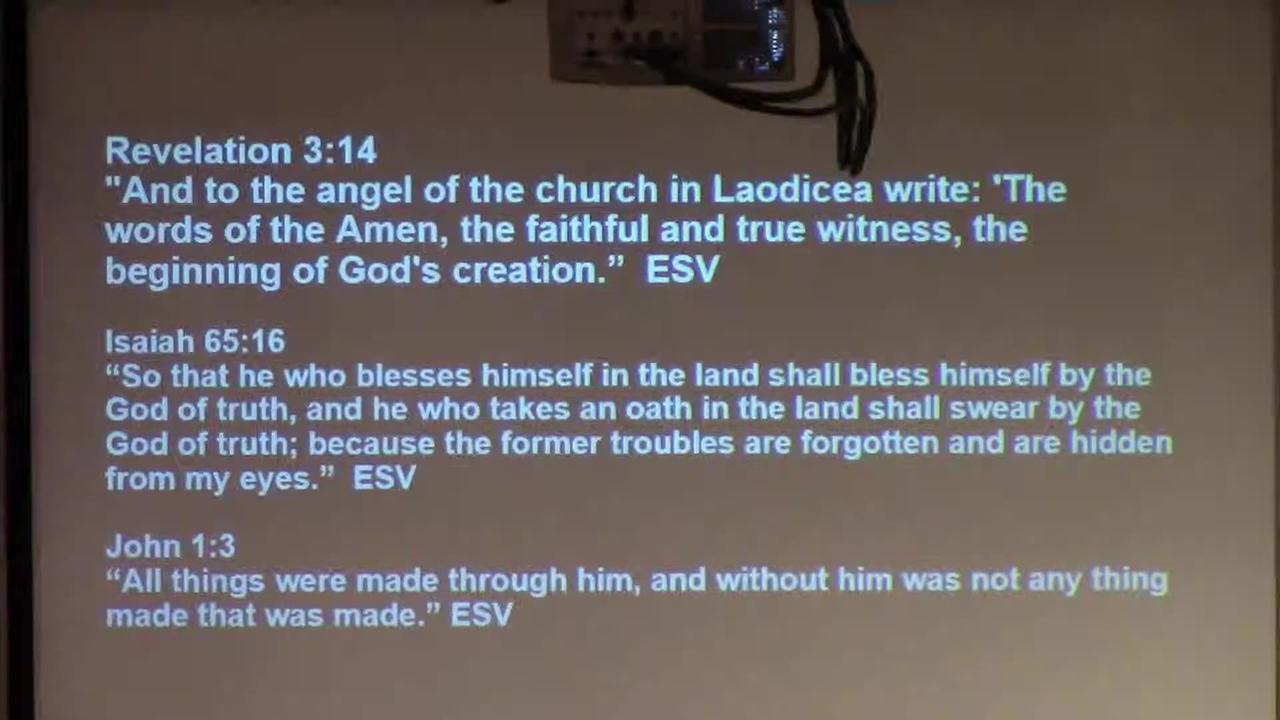 Watchman Service Revelation Session 10 Nov 22 - One News Page VIDEO