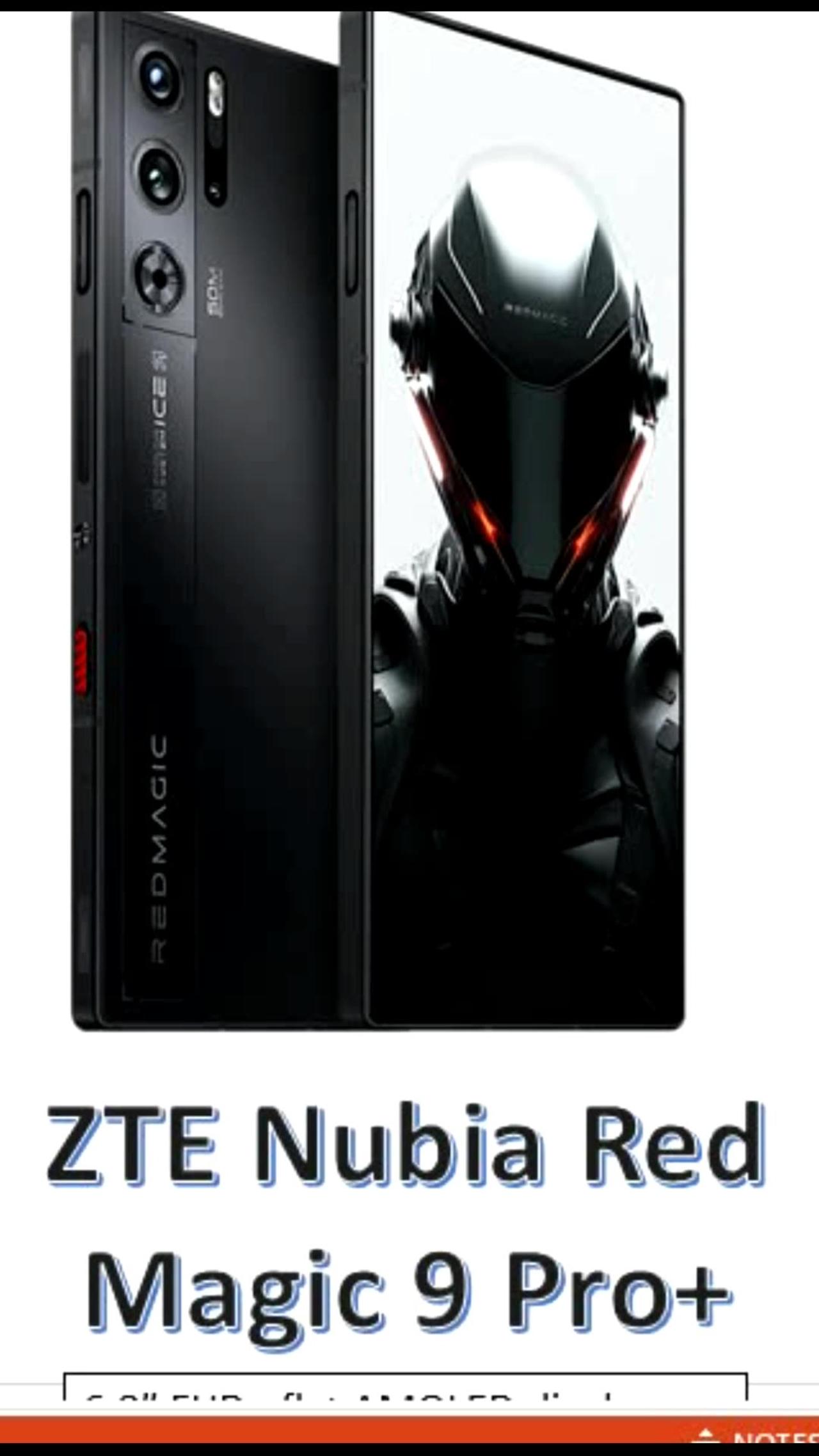 ZTE nubia Red Magic 9 Pro+ 5G 6.8" Display 50MP Camera 16/24GB RAM 512 GB/1TB ROM