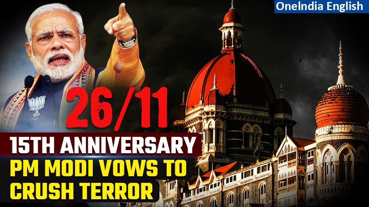India Remembers 26/11 Mumbai Attacks, PM Modi Vows to Crush Terrorism| Oneindia