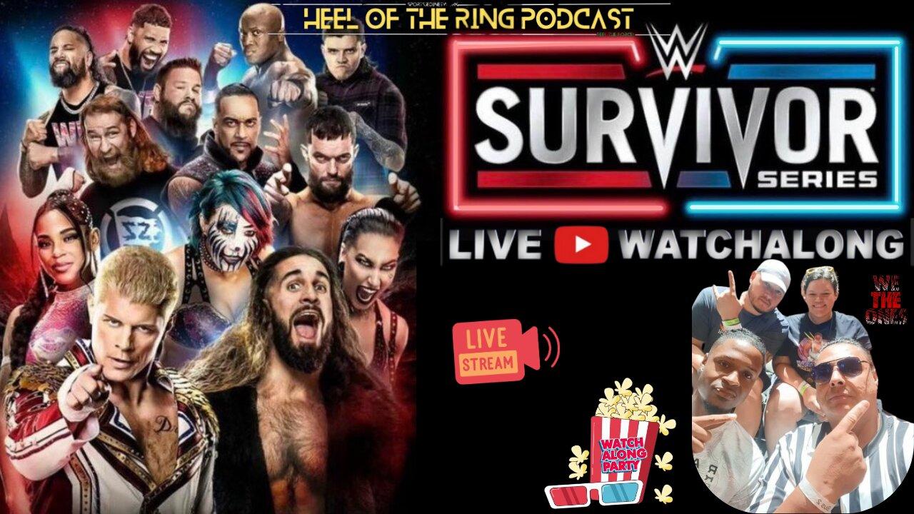 WWE Survivor Series WAR GAMES LIVE P.L.E WATCH ALONG (NO FOOTAGE SHOWN) INSTANT REACTION