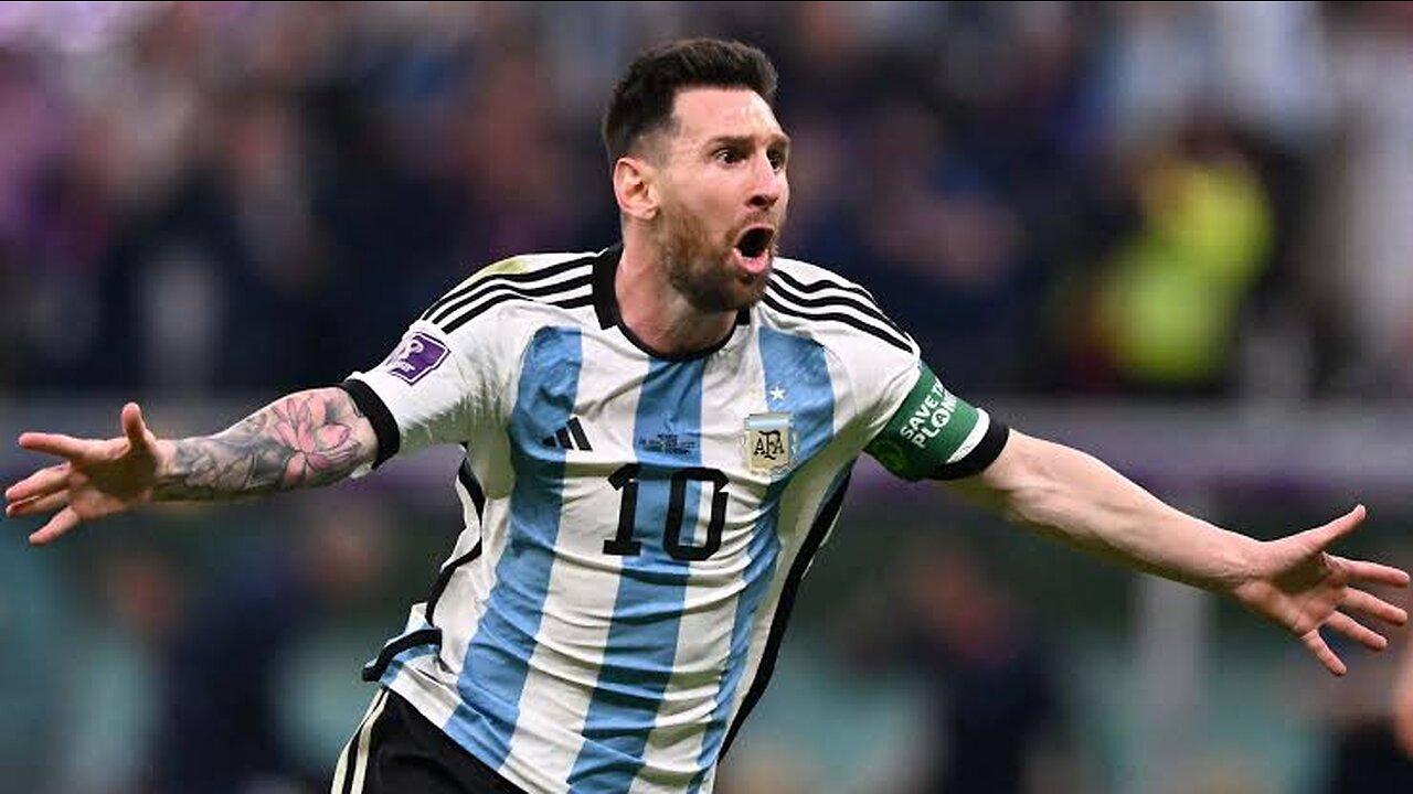 On this day, Lionel Messi's global goal The world against Mexico