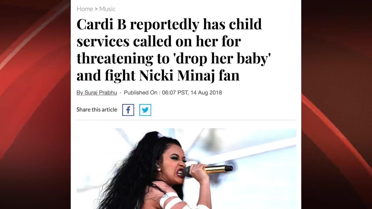 Cardi B Upset Amid Rumors Fans Called Child One News Page VIDEO