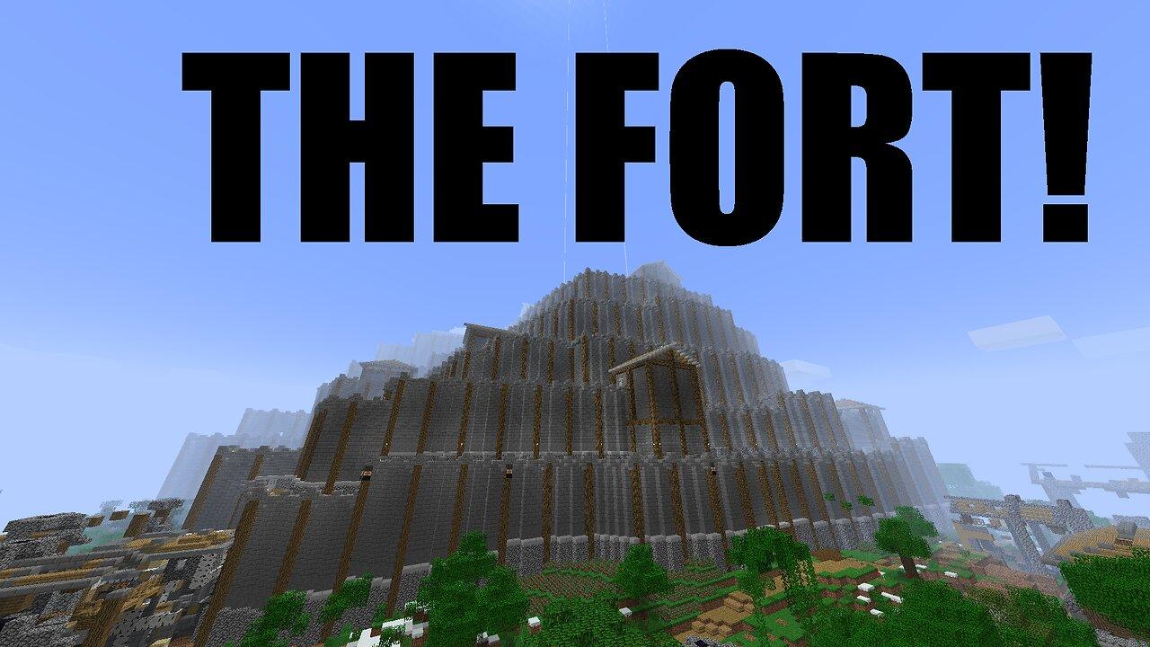 Minecraft Fort Experience: Explosives and building and stuff